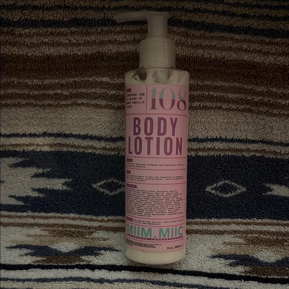 MIIM.MIIC Pink Body Lotion